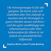Zitat von Stephan Bohle - Hypo Vorarlberg