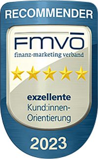Auszeichnung Recommender 2023 - Hypo Vorarlberg Auszeichnung Recommender 2023 - Hypo Vorarlberg